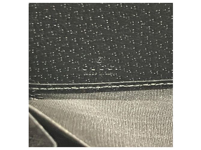 Portafoglio rotondo con zip Gucci Bee & Star Nero - vista 4