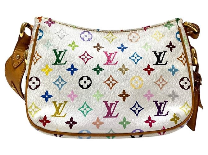 Borsa a Spalla Louis Vuitton Lodge PM Multicolore - vista 2