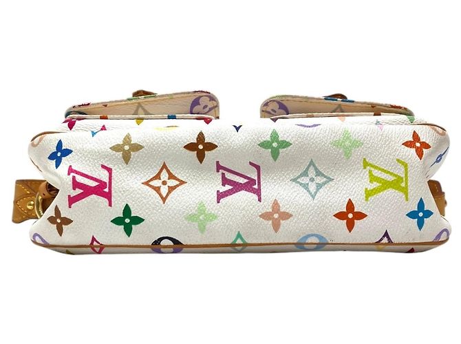 Borsa a Spalla Louis Vuitton Lodge PM Multicolore - vista 3