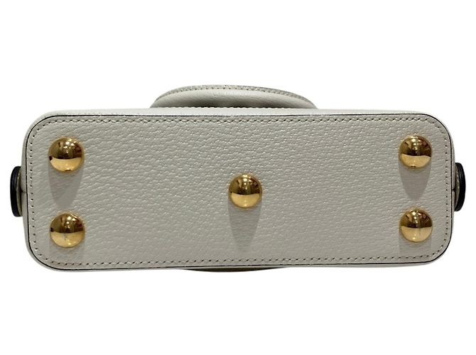 Borsa Mini Top Handle Gucci x Adidas Bianco - vista 3
