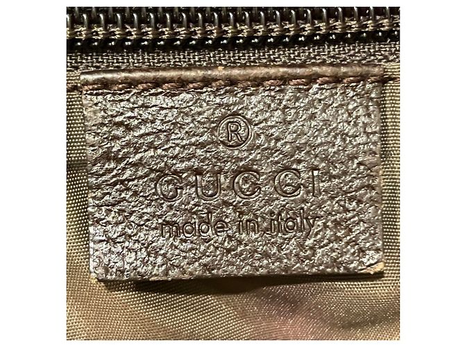Borsa Tote Gucci Sherry Line Beige - vista 4