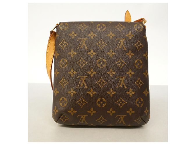 Borsa a Spalla Louis Vuitton Monogram Musette Salsa Marrone - vista 11