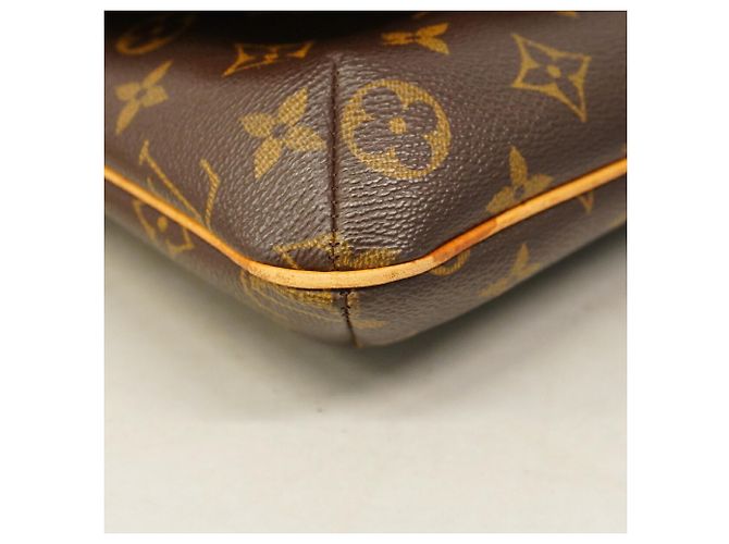 Borsa a Spalla Louis Vuitton Monogram Musette Salsa Marrone - vista 6