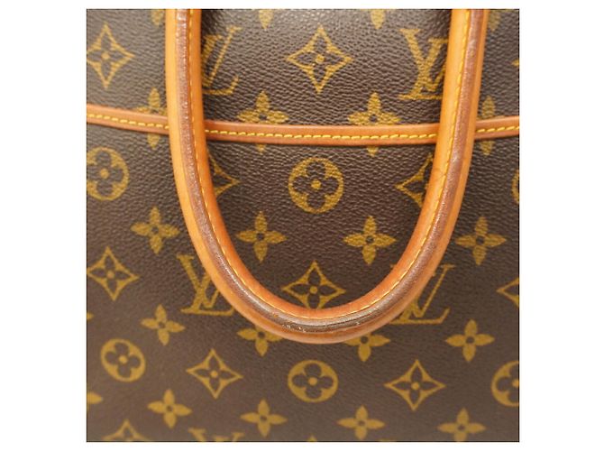 Borsa Louis Vuitton Monogram Deauville Marrone - vista 10