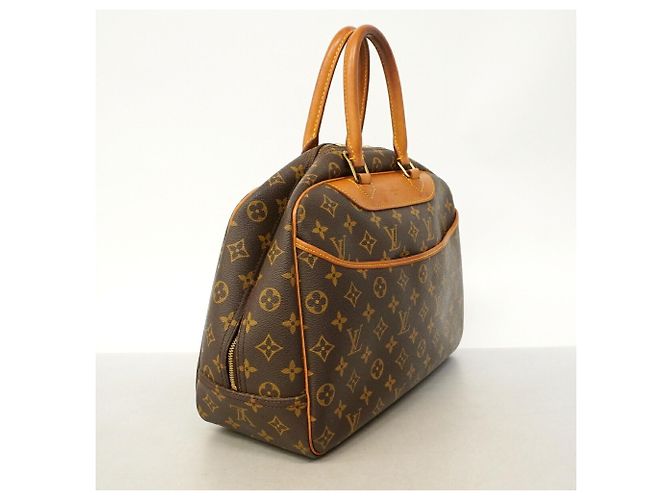 Borsa Louis Vuitton Monogram Deauville Marrone - vista 2