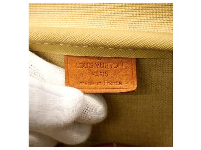 Borsa Louis Vuitton Monogram Deauville Marrone - vista 5