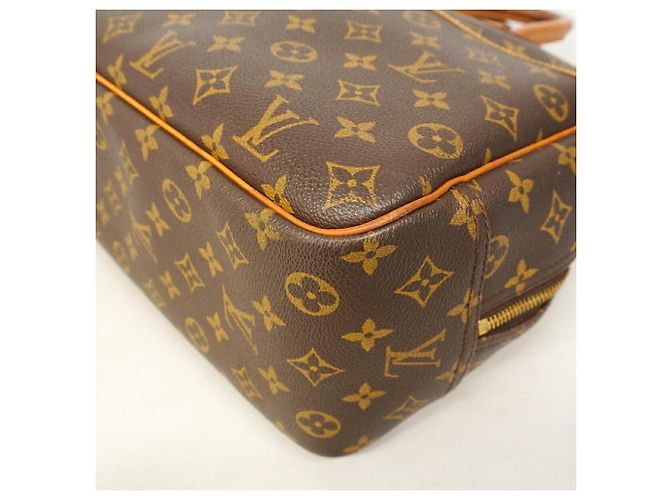 Borsa Louis Vuitton Monogram Deauville Marrone - vista 7