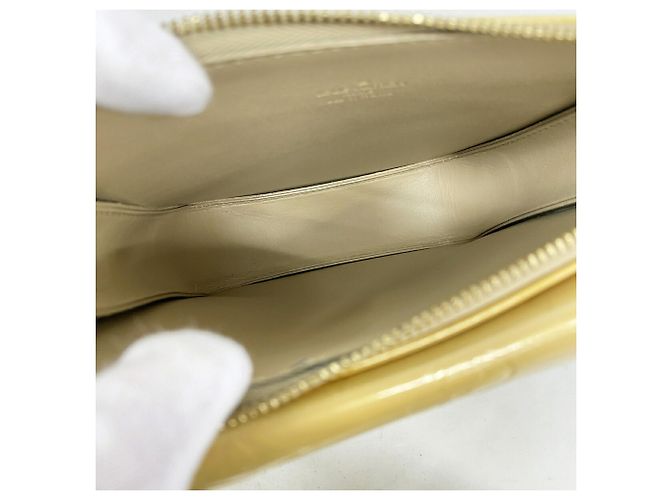 Borsa a Spalla Louis Vuitton Vernis Mott Beige - vista 4