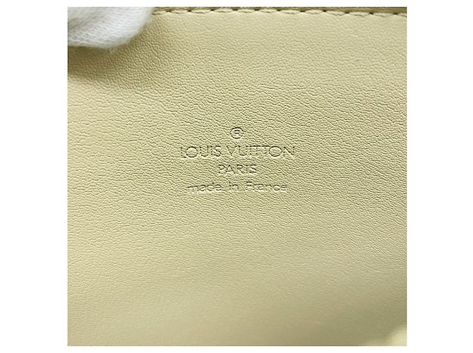 Borsa a Spalla Louis Vuitton Vernis Mott Beige - vista 5