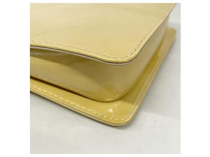 Borsa a Spalla Louis Vuitton Vernis Mott Beige - vista 6
