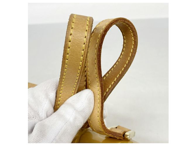 Borsa Louis Vuitton Vernis Bedford Beige - vista 7