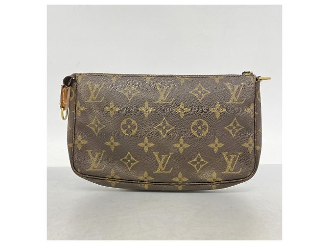 Borsa Pochette Accessoires Monogram Louis Vuitton Marrone - vista 9