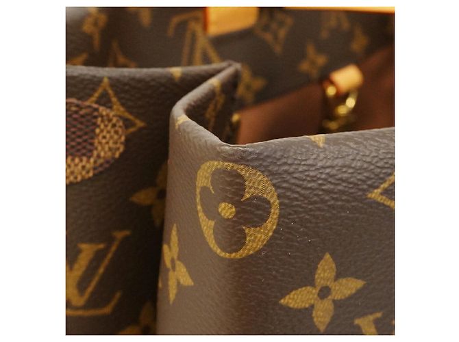 Tote Shopper Louis Vuitton Monogram Landscape MM Marrone - vista 6