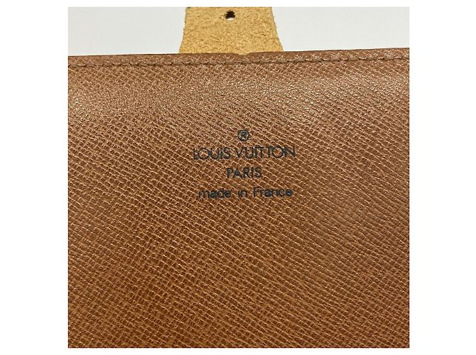Borsa a tracolla Louis Vuitton Monogram Cartouchiere GM Marrone - vista 5