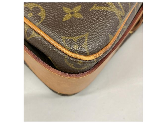 Borsa a tracolla Louis Vuitton Monogram Cartouchiere GM Marrone - vista 6