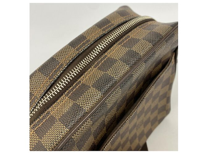 Borsa a tracolla Louis Vuitton Damier Olaf PM Damier ebene - vista 11