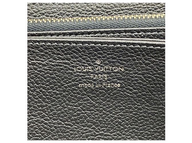 Louis Vuitton Monogram Empreinte Flower Stud Zippy Wallet Blau - Ansicht 4