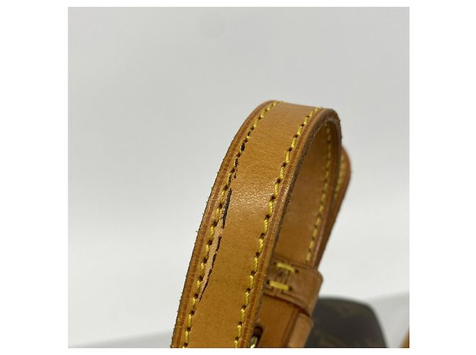 Bolso de Hombro Louis Vuitton Monogram Saint Cloud MM Castaño - vista 10