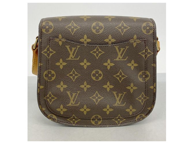 Bolso de Hombro Louis Vuitton Monogram Saint Cloud MM Castaño - vista 12