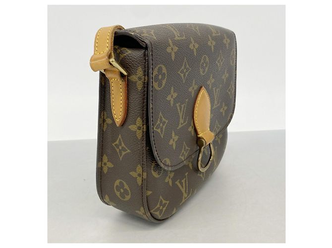 Bolso de Hombro Louis Vuitton Monogram Saint Cloud MM Castaño - vista 2