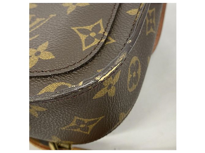 Bolso de Hombro Louis Vuitton Monogram Saint Cloud MM Castaño - vista 6