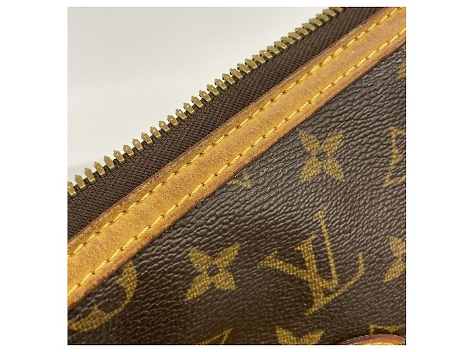 Borsa Louis Vuitton Monogram Palermo GM Marrone - vista 10