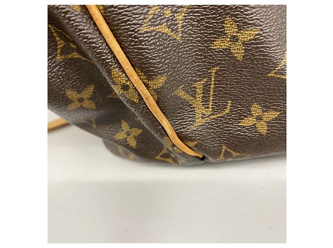 Borsa Louis Vuitton Monogram Palermo GM Marrone - vista 11