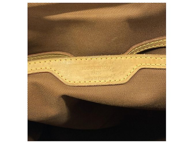 Borsa Louis Vuitton Monogram Palermo GM Marrone - vista 5