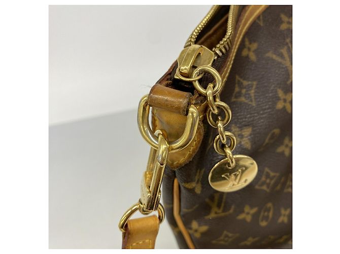 Borsa Louis Vuitton Monogram Palermo GM Marrone - vista 8
