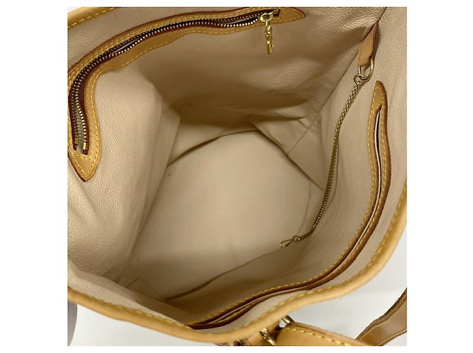 Borsa Tote Louis Vuitton Monogram Bucket GM Marrone - vista 4