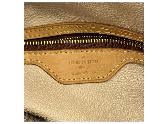 Borsa Tote Louis Vuitton Monogram Bucket GM Marrone - vista 5