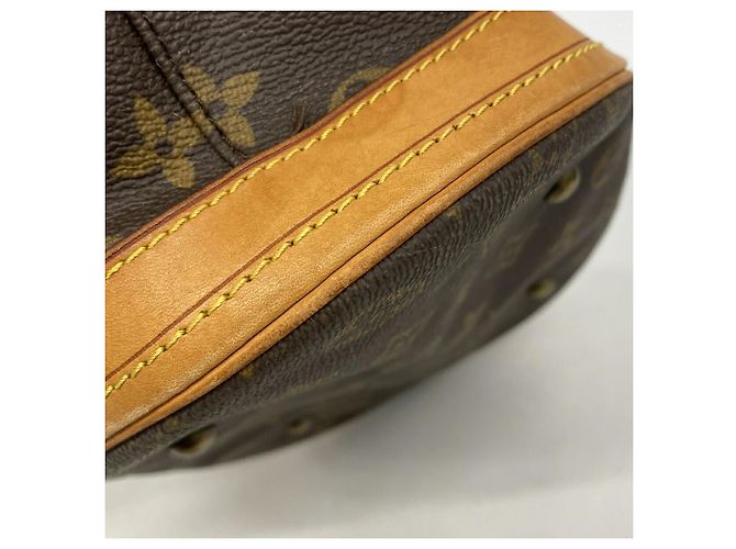 Borsa Tote Louis Vuitton Monogram Bucket GM Marrone - vista 6