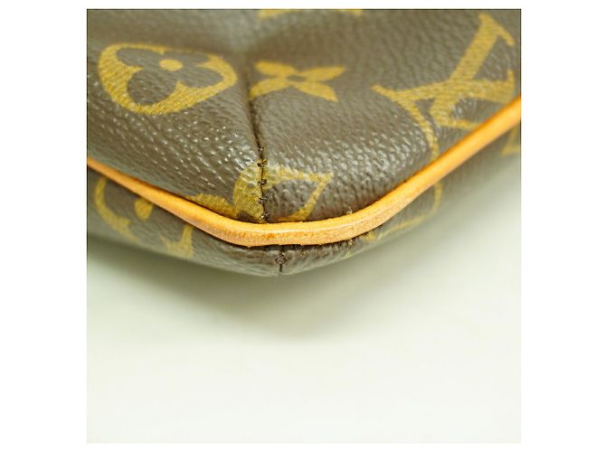Borsa a tracolla Louis Vuitton Monogram Musette Salsa Marrone - vista 7