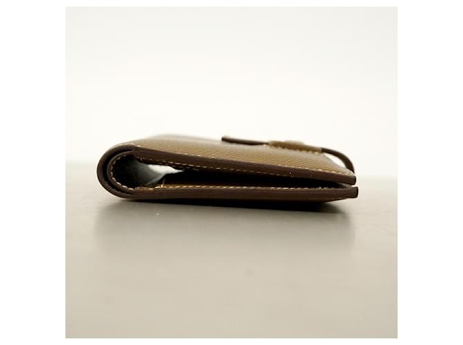 Hermès Cartera Compacta Passant Hermes Gris pardo - vista 3