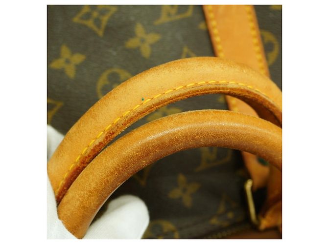 Louis Vuitton Boston Monogram Keepall 50 Tasche Braun - Ansicht 10