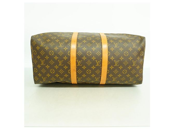 Louis Vuitton Boston Monogram Keepall 50 Tasche Braun - Ansicht 3