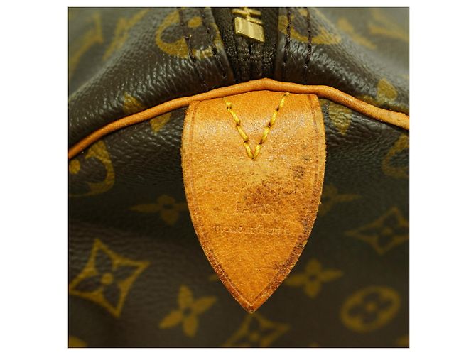 Louis Vuitton Boston Monogram Keepall 50 Tasche Braun - Ansicht 5