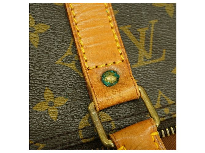 Louis Vuitton Boston Monogram Keepall 50 Tasche Braun - Ansicht 6