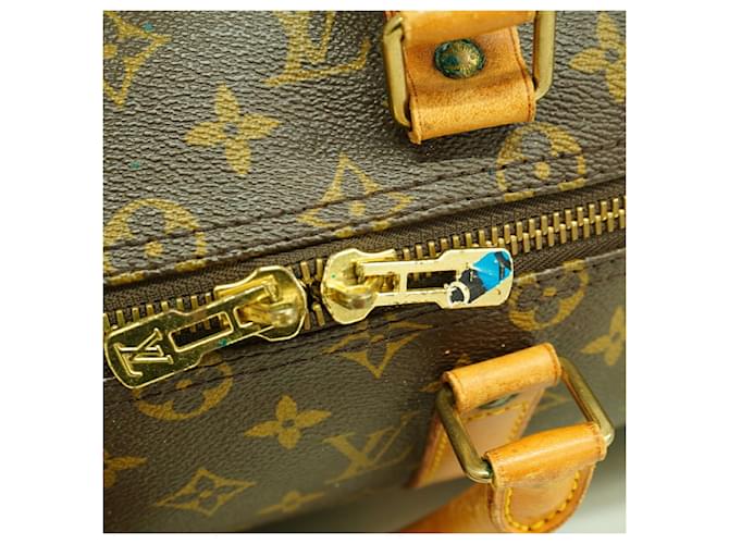 Louis Vuitton Boston Monogram Keepall 50 Tasche Braun - Ansicht 7