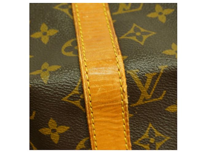 Louis Vuitton Boston Monogram Keepall 50 Tasche Braun - Ansicht 9