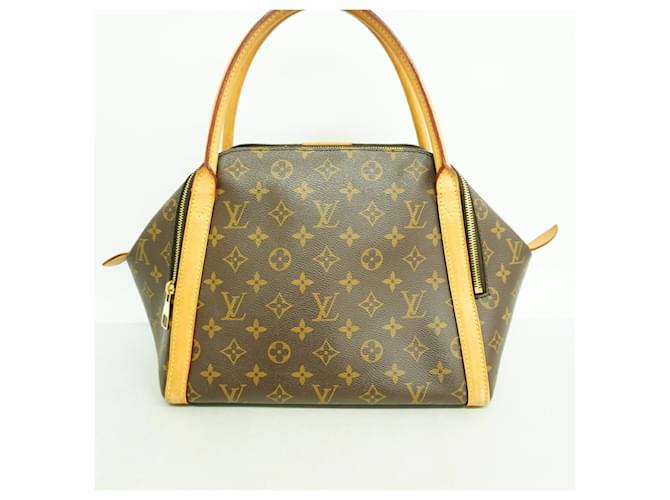 Borsa Louis Vuitton Monogram Mare MM Marrone - vista 11