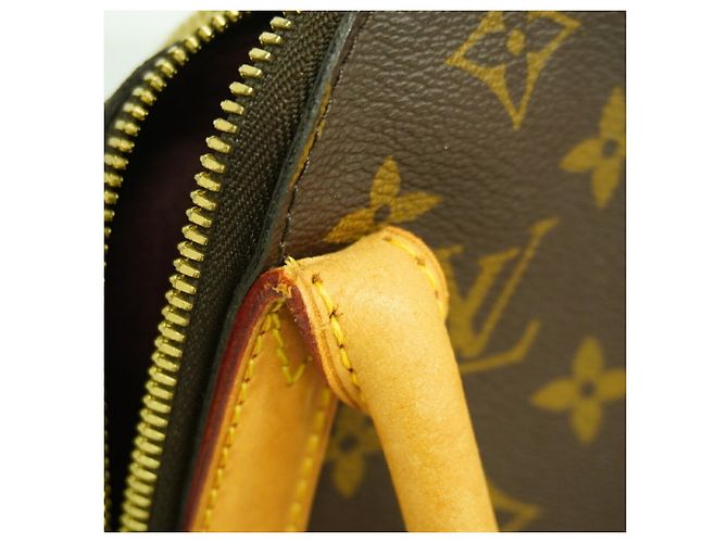 Borsa Louis Vuitton Monogram Mare MM Marrone - vista 8
