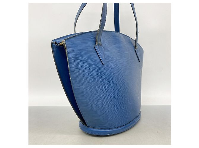 Bolso de Hombro Louis Vuitton Epi Saint Jacques Azul - vista 2