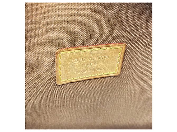 Louis Vuitton Monogram Pochette Gange M51870 Borsa a tracolla Marrone - vista 5