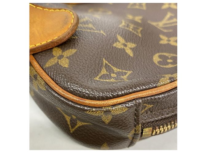 Louis Vuitton Monogram Pochette Gange M51870 Borsa a tracolla Marrone - vista 7