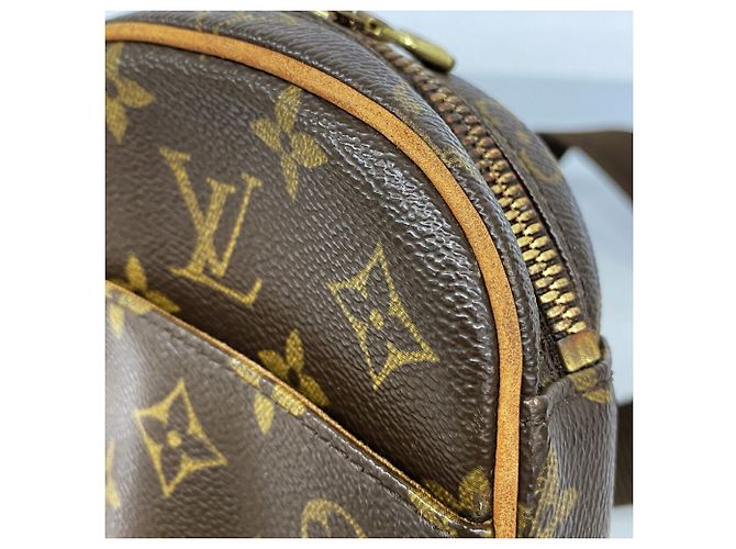 Louis Vuitton Monogram Pochette Gange M51870 Borsa a tracolla Marrone - vista 8