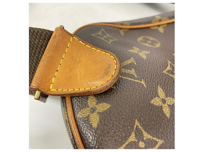 Louis Vuitton Monogram Pochette Gange M51870 Borsa a tracolla Marrone - vista 9