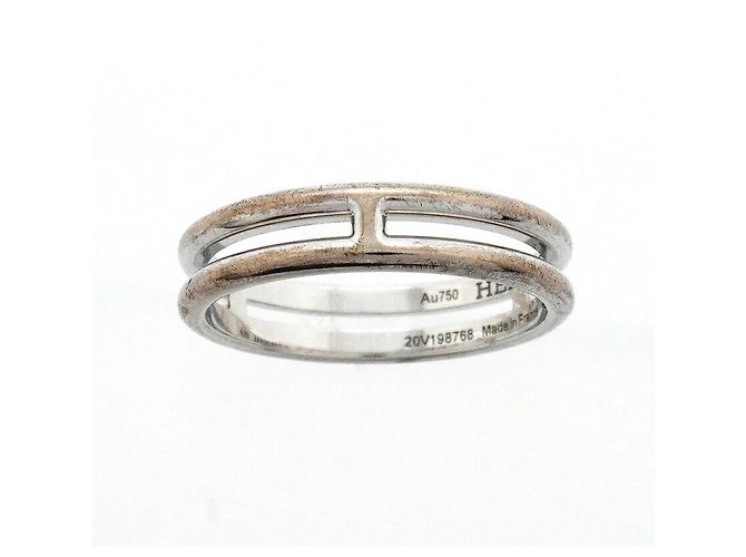 Hermès Ariane Damenring aus 18K Weißgold - Ansicht 2