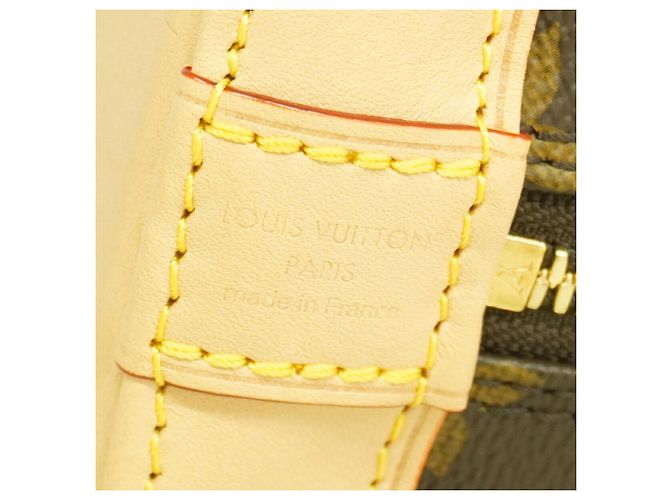 Borsa Louis Vuitton Alma BB Monogram Marrone - vista 5