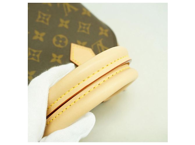 Borsa Louis Vuitton Alma BB Monogram Marrone - vista 7